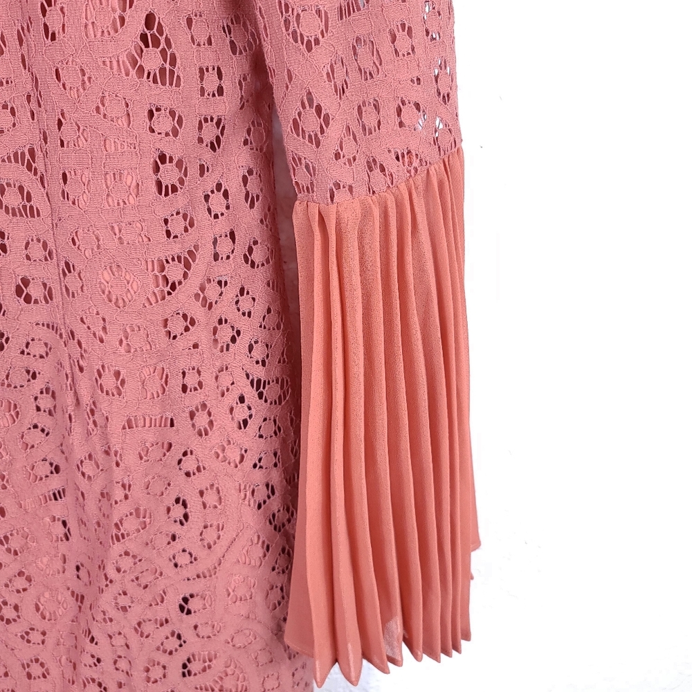 KEEPSAKE The Label Be The One Lace Dress Cinnamon Pink - Picture 8 of 15